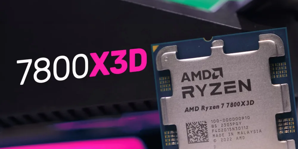 AMD Ryzen 7-7800X3D procesor